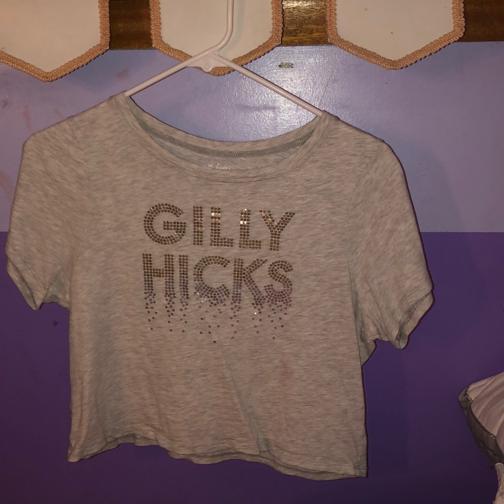 Girls Cropped Gilly Hicks Shirt